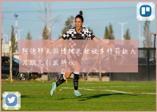 阿德耶米因情绪失控被多特罚款九万欧元引发热议